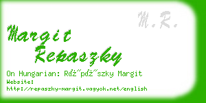 margit repaszky business card